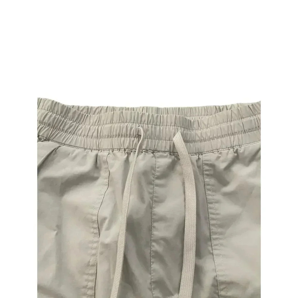 PacSun White Drawstring Ripstop Detachable Flared Cargo Pants Size Small - Picture 5 of 7